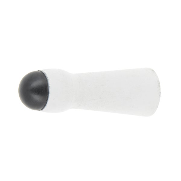 Butée de porte à fixer au mur CHRISLIGNE bois blanc L.8 x H.3 x l.3 cm