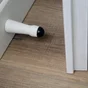 Butée de porte à fixer au mur CHRISLIGNE bois blanc L.8 x H.3 x l.3 cm