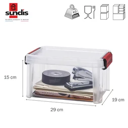 Bac clip and store 5L + couvercle SUNDIS