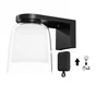 Applique solaire, booster,  900 lm, noir