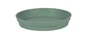 Soucoupe polypropylène EDA 13625 v.la Diam.22.5 H.3.8 cm vert laurier