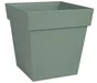 Pot polypropylène EDA 13643 v.la Diam.0 L.32 x l.32 x H.32 cm vert laurier