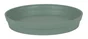 Soucoupe polypropylène EDA 13618 v.la Diam.28 L.0 x l.0 x H.4.5 cm vert laurier