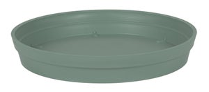 Soucoupe polypropylène EDA 13618 v.la Diam.28 L.0 x l.0 x H.4.5 cm vert laurier
