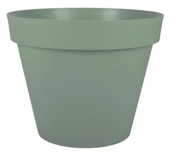 Pot polypropylène EDA 13614 v.la Diam.60 L.0 x H.47 cm vert laurier