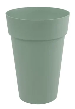 Pot polypropylène EDA 13630 v.la Diam.46 L.0 x H.65 cm vert laurier