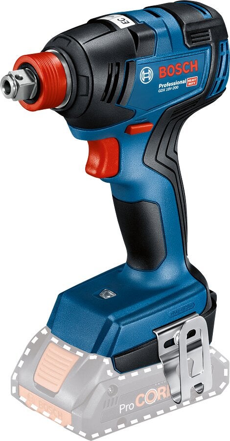 Boulonneuse cle a choc sans fil BOSCH PROFESSIONAL Gdx 18v-200 0 Ah, 0