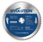 Lame en carbure de tungstène pour acier, EVOLUTION, 52 dents, alésage 20 mm diam. 255 mm