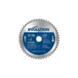 Lame en carbure de tungstène pour acier, EVOLUTION, 50 dents, alésage 20 mm diam. 210mm