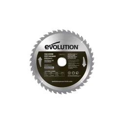 Lame  en carbure de tungstène pour bois fin, EVOLUTION, 40 dents, alésage 20mm diam 210 mm