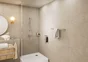 Pommeau de douche, flexible et barre HANSGROHE Vernis blend chromé