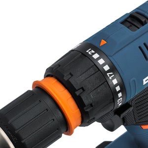 Perceuse sans fil DEXTER 20 V 2.5 Ah, 1 batterie 20VSD2-35RCA.11A