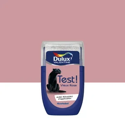 Testeur peinture vieux rose satine Creme de couleur DULUX VALENTINE 30 ml