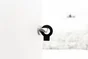 CALE PORTE REI LOCK 63X82X15MM NOIR MAT
