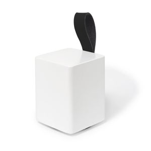 Bloque-porte amovible REI carré bois blanc 68 x 68 87 mm