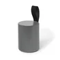 Bloque-porte amovible REI cylindrique bois anthracite 70 x 87 mm