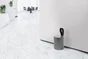 Bloque-porte amovible REI cylindrique bois anthracite 70 x 87 mm