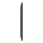 Plaque double verticale Ovalis SCHNEIDER ELECTRIC, anthracite bague effet laiton