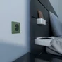 Plaque simple Ovalis, SCHNEIDER ELECTRIC, vert forêt