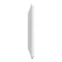 Plaque double Ovalis, SCHNEIDER ELECTRIC, blanc bague effet laiton