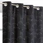 Rideau tamisant agueda 135x240cm bleu marine