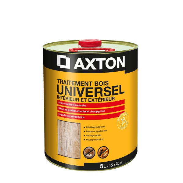 Traitement du bois multiusage AXTON 5L