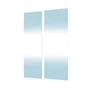 Verre porte coulissante 120 cm vs REMIX