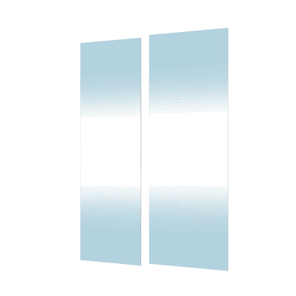 Verre porte coulissante 120 cm vs REMIX