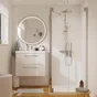 Paroi lateral fixe Remix 80cm verre transparent SENSEA