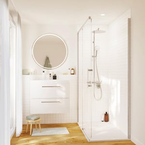 Paroi lateral fixe Remix 80cm verre transparent SENSEA