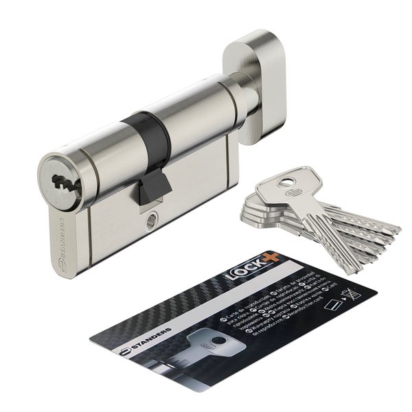 Cylindre standers lock+ 40+30 avec bouton