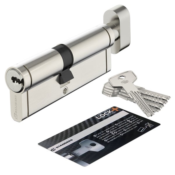 Cylindre standers lock+ 40+50 avec bouton