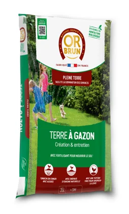Substrat gazon OR BRUN, 35 l