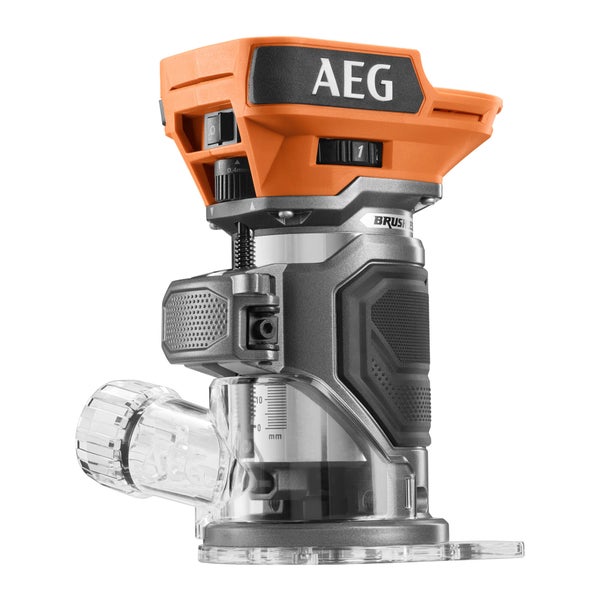 Affleureuse 18v aeg bof18bl3-0