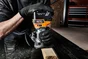 Affleureuse 18v aeg bof18bl3-0