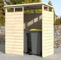 Abri de jardin bois DECOR ET JARDIN 47214s000 Ep.12 mm, 1.76 m²