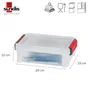 Boite de rangement clip'n store 2.5l transparent