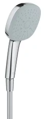Pommeau 3 jets et flexible VITALIO COMFORT, chromé
