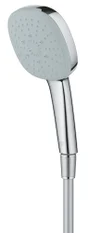 Pommeau 3 jets et flexible VITALIO COMFORT, chromé