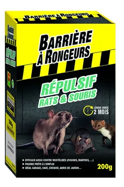 Répulsif rats et souris poudre 200 g