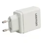 Chargeur USB multimédia blanc LEXMAN