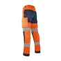 Pantalon de travail haute visibilité KAPRIOL orange fluo, taille XL