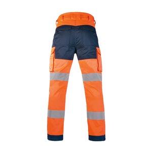 Pantalon de travail haute visibilité KAPRIOL orange fluo, taille M