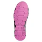 Chaussures de sécurité basses S3 Shelly, NINE WORTHS noir / fushia T41