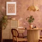 Rouleau de cannage PVC, beige naturel, 45 cm x 100 cm