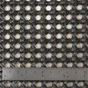 Rouleau de cannage PVC, noir, 45 cm x 100 cm
