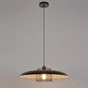 Suspension INSPIRE Sitio E27 diam. 58 cm métal noir
