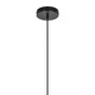 Suspension INSPIRE Sitio E27 diam. 58 cm métal noir