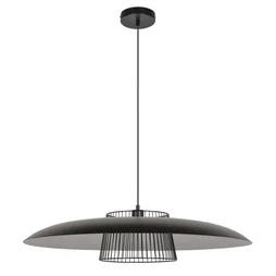 Suspension INSPIRE Sitio E27 diam. 78 cm métal noir