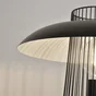 Lampe sitio e27 h45 metal noir inspire